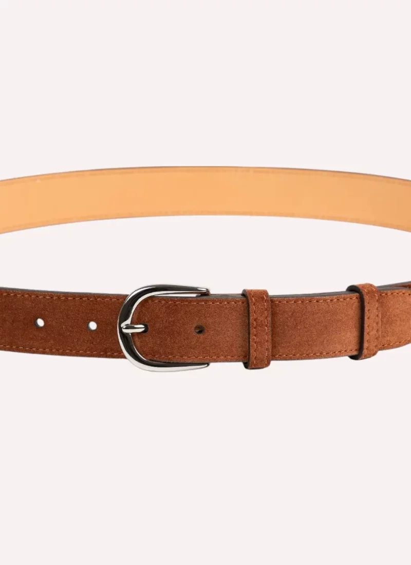 Ceinture Achille - Velours marron-Daguet