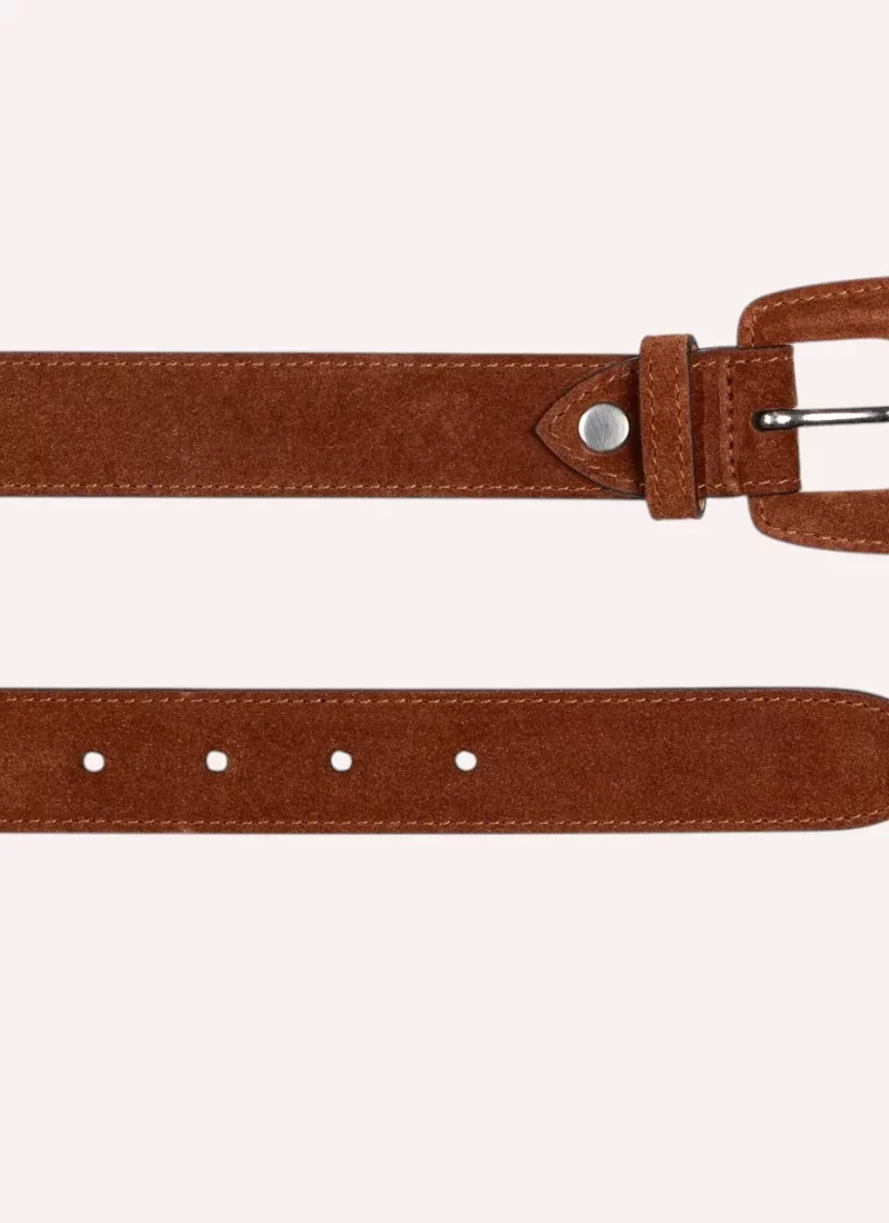 Ceinture Alba - Velours marron - Daguet