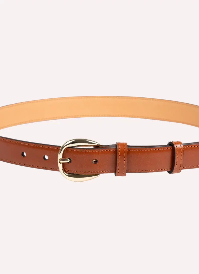 Ceinture Astrid - Cuir camel-Daguet