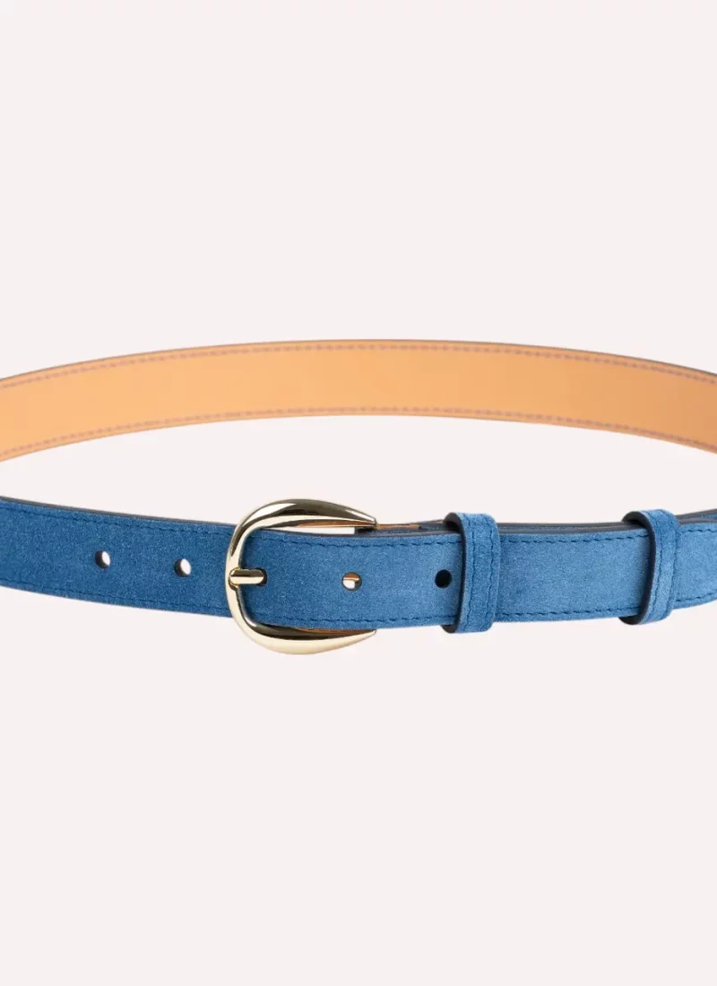 Ceinture Astrid - Velours bleu ciel-Daguet