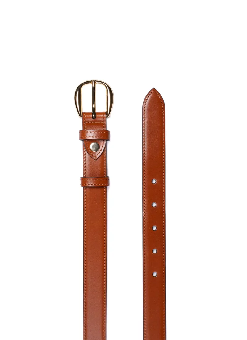 Ceinture Astrid cuir camel 02