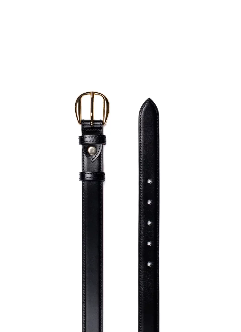 Ceinture Astrid cuir noir 02
