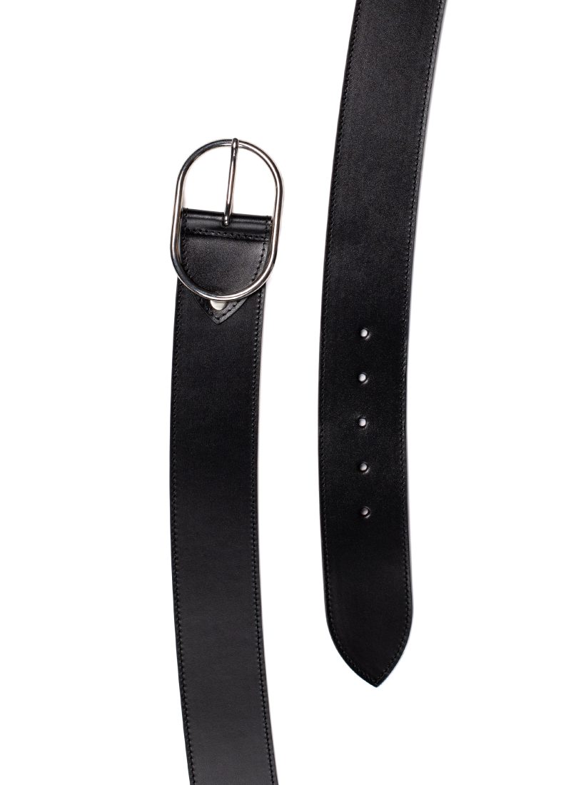 Ceinture Axelle cuir noir 02