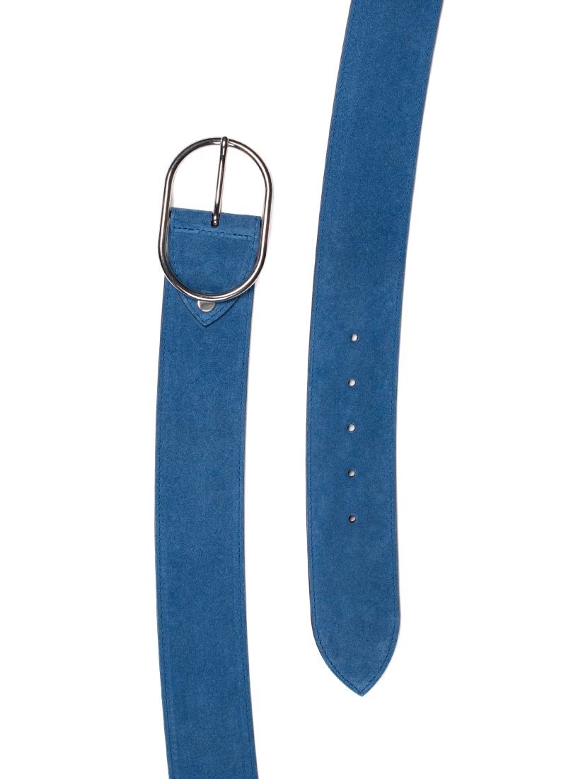 Ceinture Axelle velours bleu clair 02