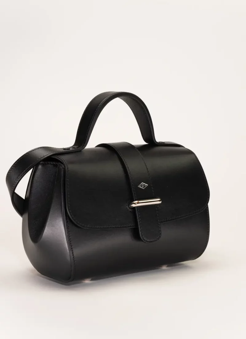 Sac Betty - Noir - Daguet - Profil