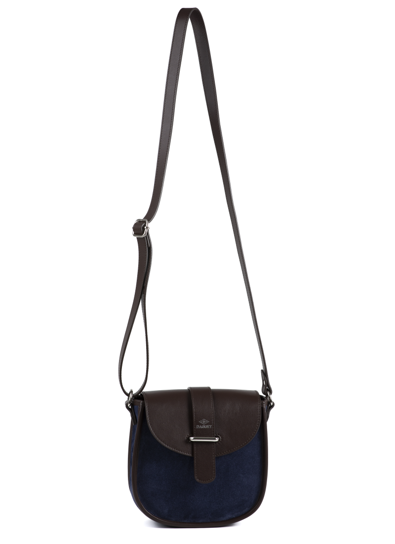 Sac Petit Agnès - Marron - Bleu nuit - S
