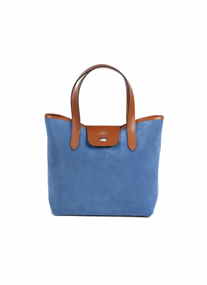 Sac Petit Alice - Velours Bleu clair - F