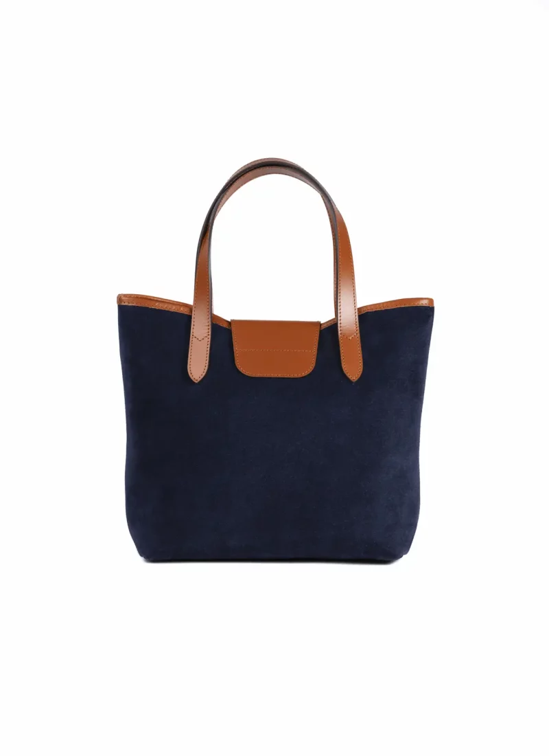 Sac Petit Alice - Velours Bleu nuit - A