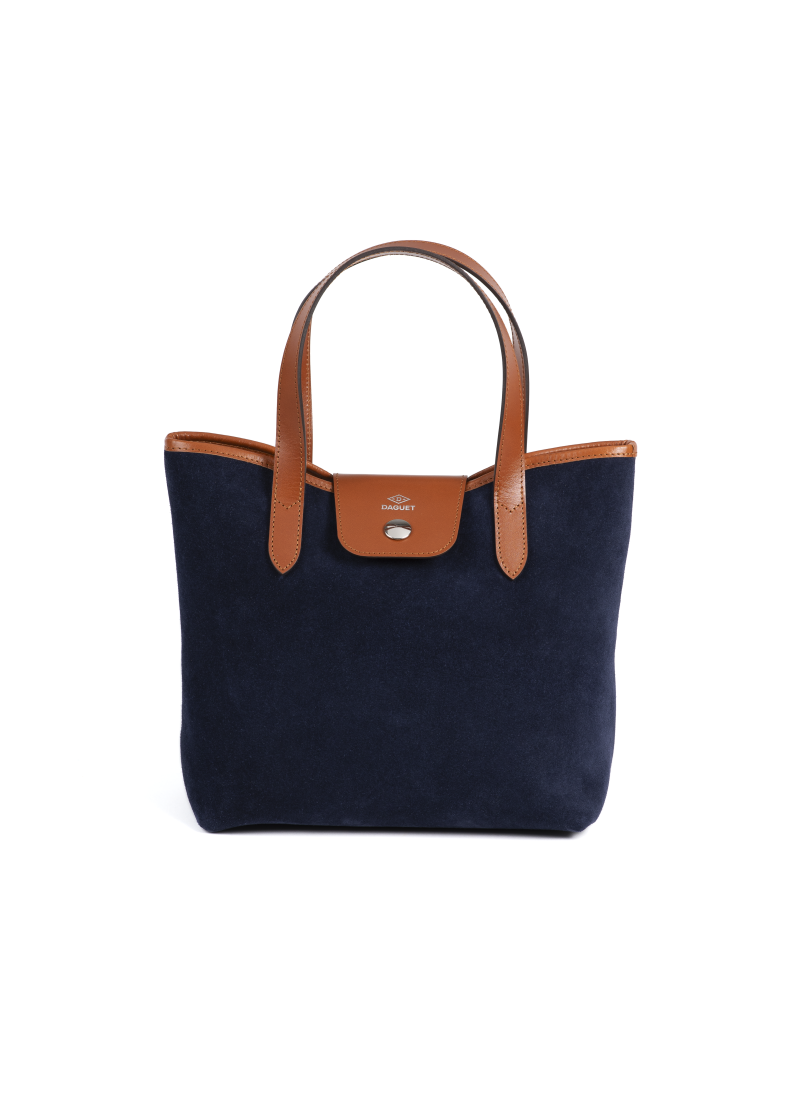 Sac Petit Alice - Velours Bleu nuit - F