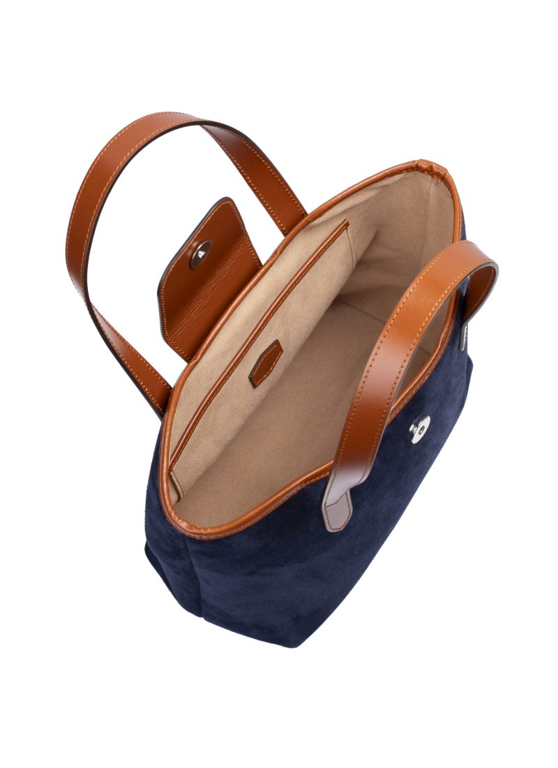 Sac Petit Alice - Velours Bleu nuit - I