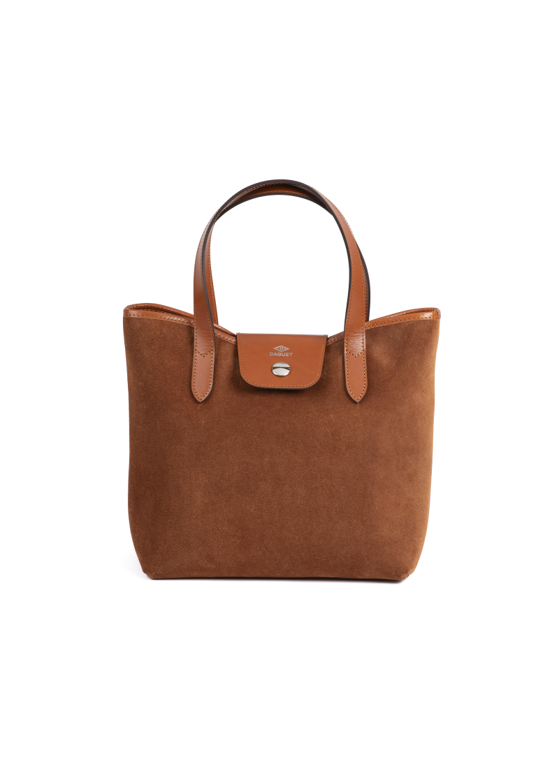 Sac Petit Alice - Velours Marron - F