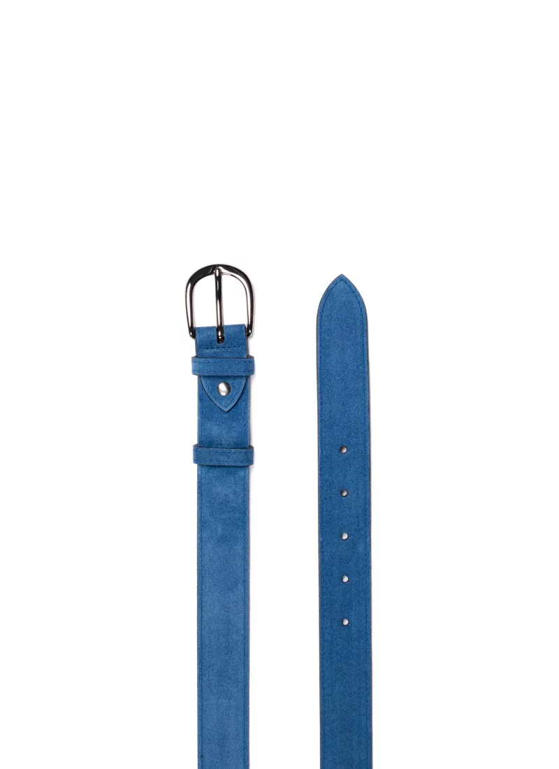 ceinture achille velours bleu clair 2
