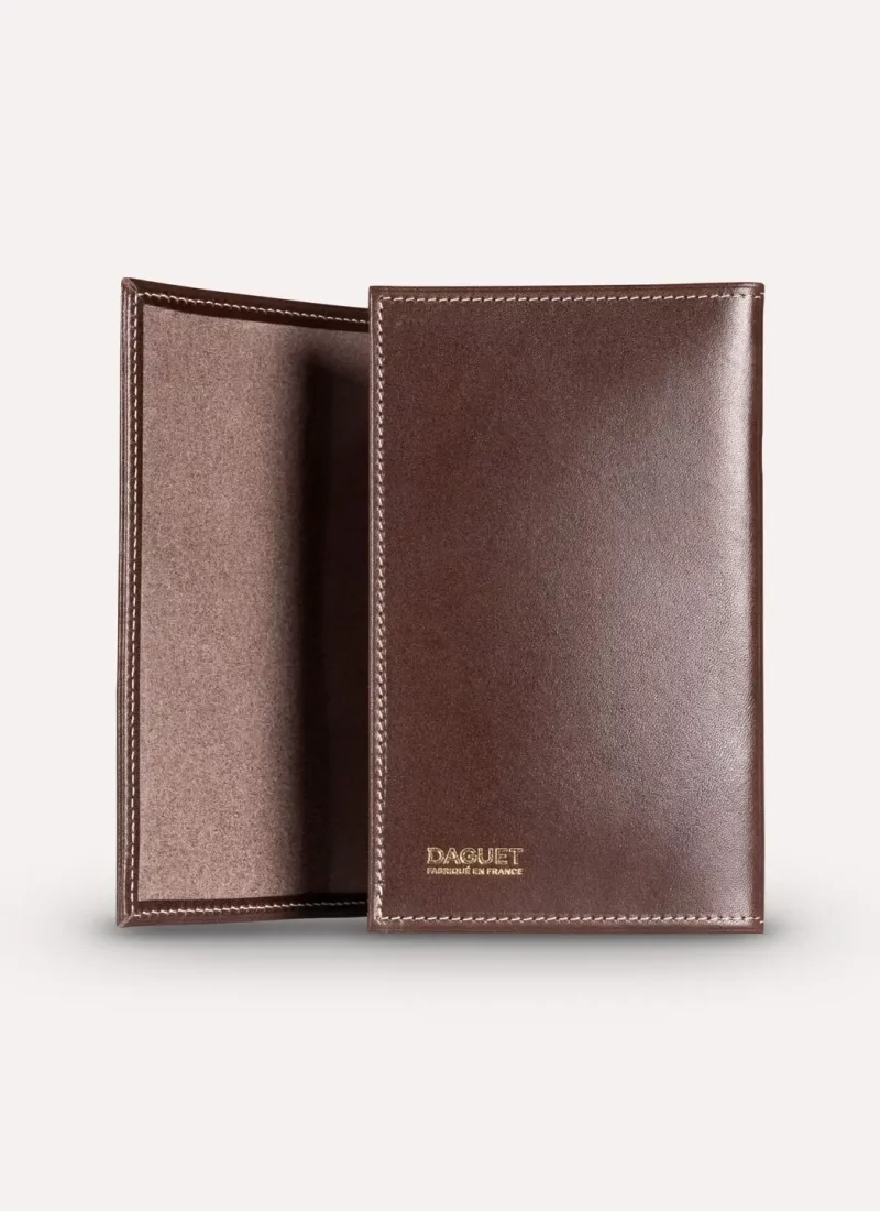 Porte Carte Grise Cuir Marron