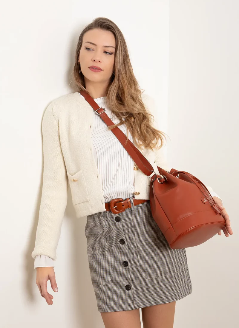 sac agathe camel porte